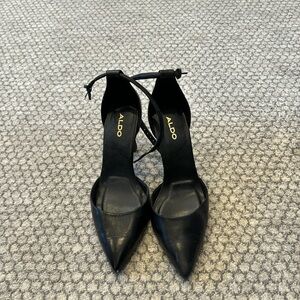 Black heel women